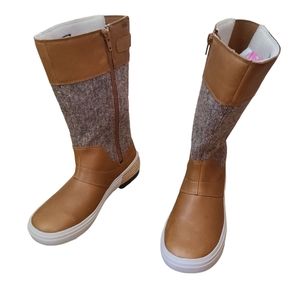 Merrell Select Warm Haven Tall Buckle Calf Height Boots 6